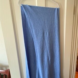 Suzy D London Long Blue Scarf